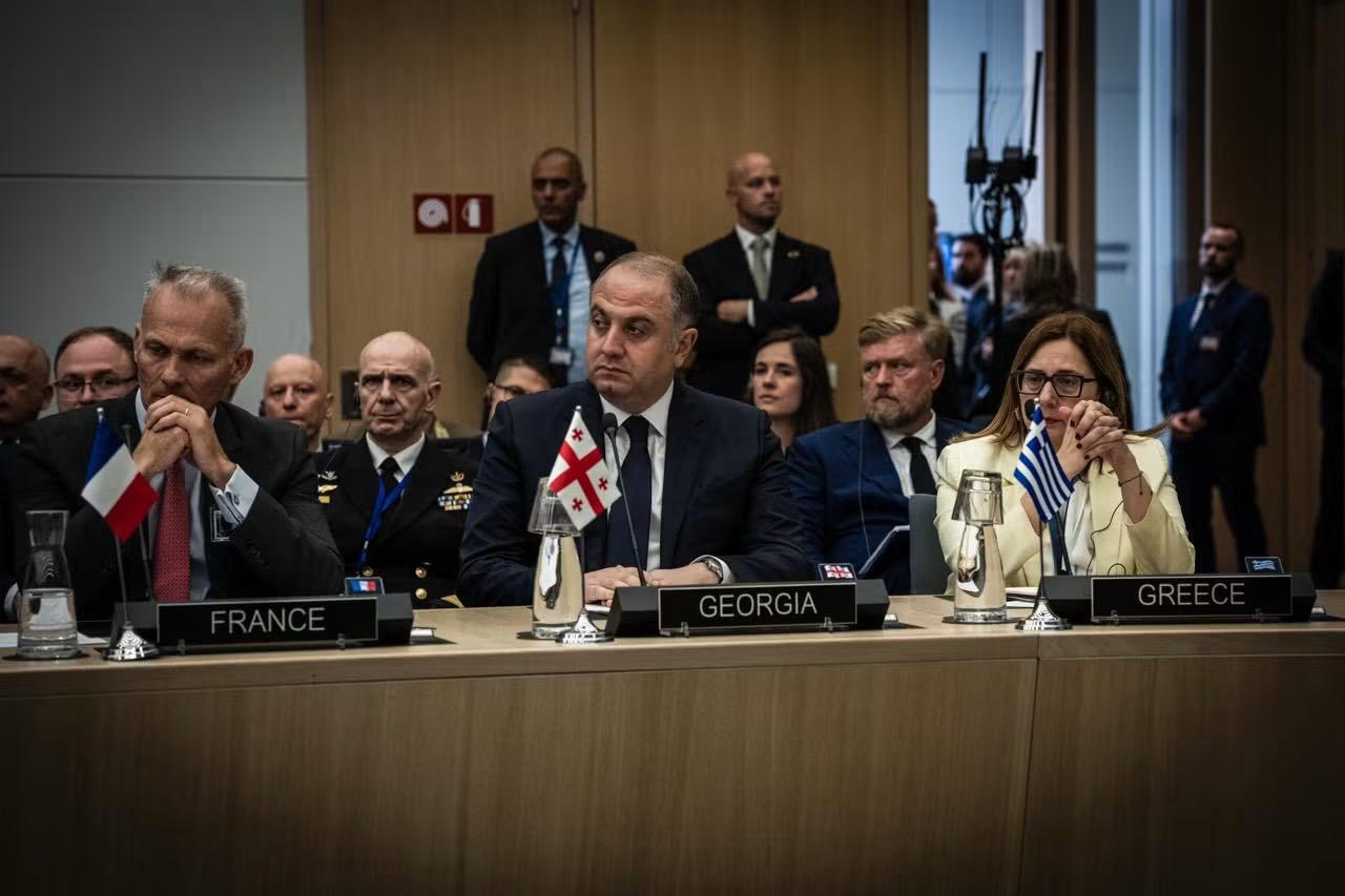 საქართველოს თავდაცვის მინისტრმა ბრიუსელში, რამშტაინის ფორმატის შეხვედრაში მიიღო მონაწილეობა