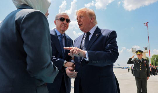 Дональд Трамп прибыл в Анкару на саммит НАТО