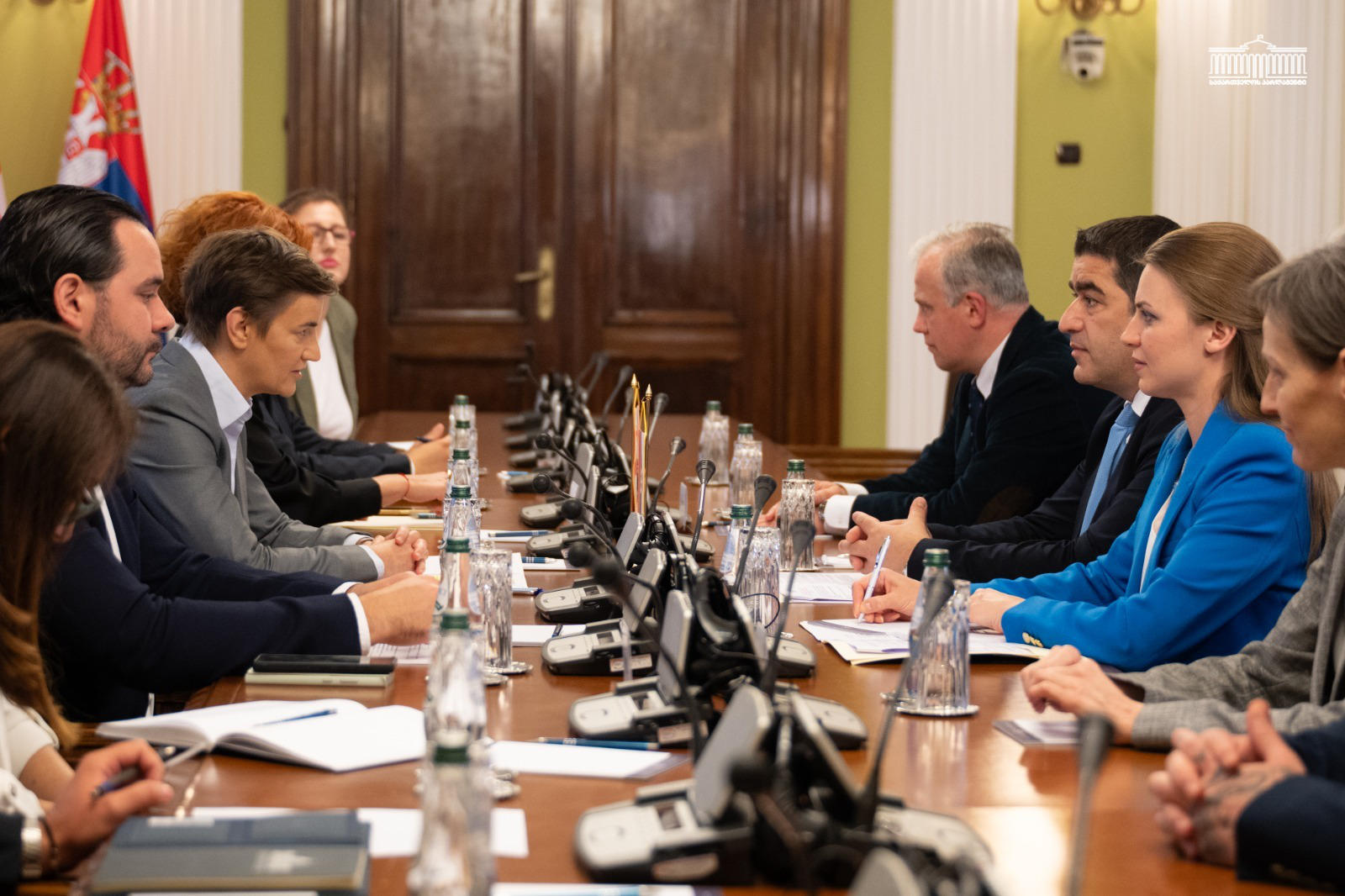 Шалва Папуашвили встретился с председателем парламента Сербии