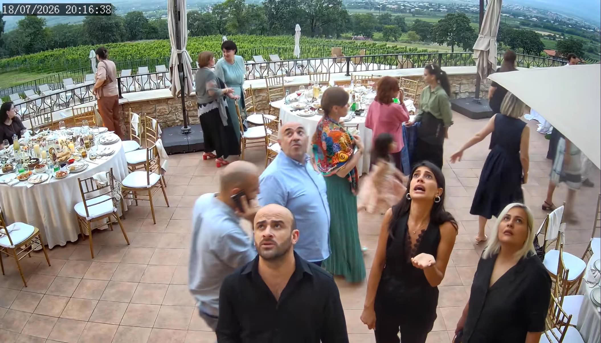 Lawyer of Giorgi Chigladze, a defendant in the case of an incident that occurred during a wedding at a hotel in Telavi, releases a video camera recording